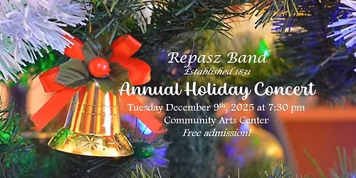 Repasz Band Annual Holiday Concert 2025