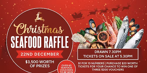 Christmas Seafood Raffle