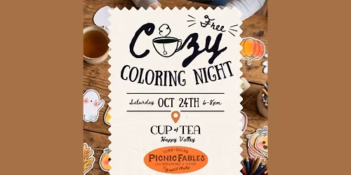 Fall Garland Craft Night at CUP of TEA \ud83c\udf42\u2615\ufe0f