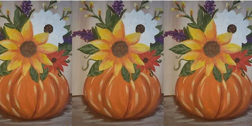 Vegas Valley Winery Sip & Paint -Welcome Fall Bouquet