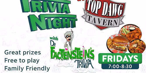 Trivia at Top Dawg Tavern