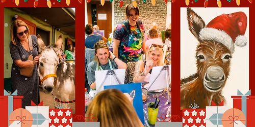 Wonkey Donkey Visitor Centre - Knottingley - paint the festive 'Donkey!'