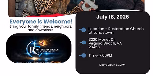 "An Evening of Comedy & Encouragement"