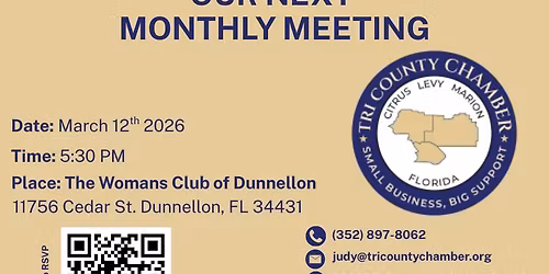 Tri County Chamber Monthly Meeting