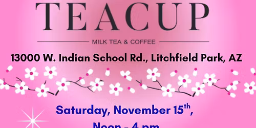 Teacup Restaurant Fundraiser!