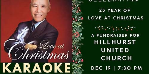 Love At Christmas KARAOKE with Tim Tamashiro