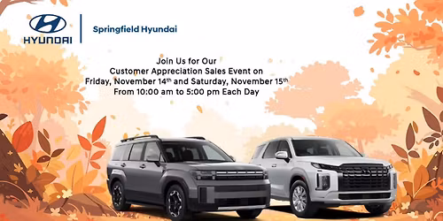 Customer Appreciation Event this weekend!!!