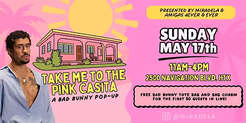 Take me to the pink casta : A Bad Bunny Pop-Up