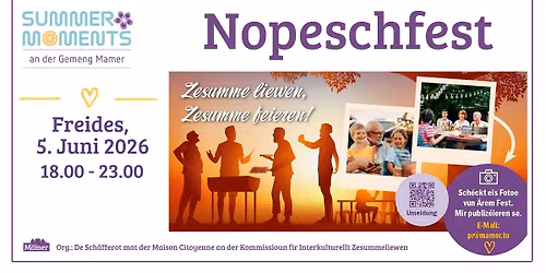 Nopeschfest  - Zesumme liewen, zesumme feieren