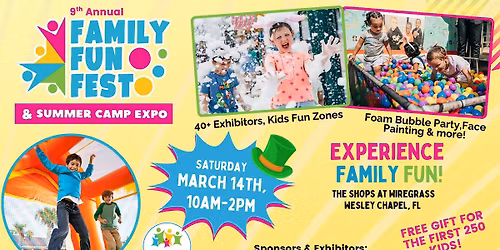 9th Annual Family Fun Fest & Summer Camp Expo- Tampa Bay Area