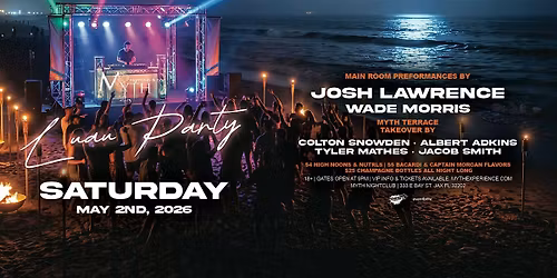 Saturday Night at Myth Nightclub - Luau Party | 05.02.26