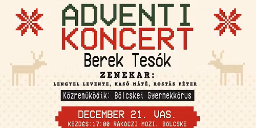 Adventi J\u00f3t\u00e9konys\u00e1gi Koncert