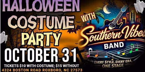 HALLOWEEN COSTUME PARTY WITH SOUTHERN VIBES at Bullpen Backyard!