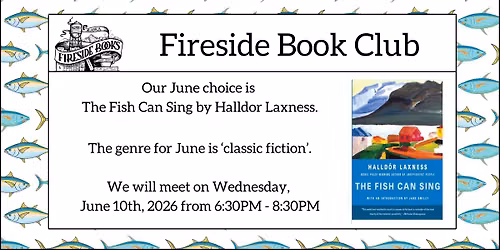 Fireside Book Club - June 2026