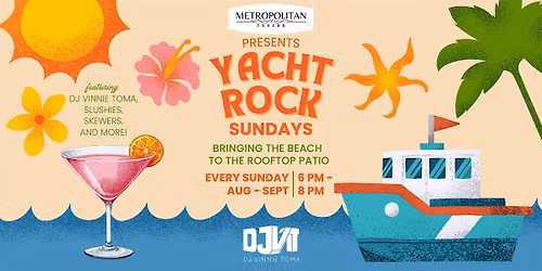 Metropolitan Tavern presents: Yacht Rock Sundays