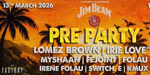Jim Beam Presents: The Pre Party