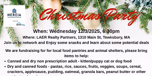 2025 NEREIA Christmas Party