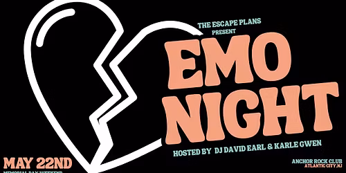 Emo Night at Anchor Rock Club | Atlantic City