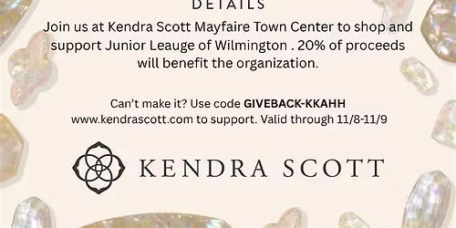 Kendra Scott Fundraiser