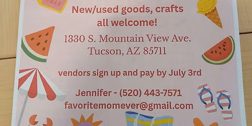 Indoor Community Swap meet 
