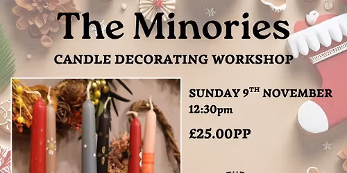Christmas Candle Decorating Workshop - The Minories