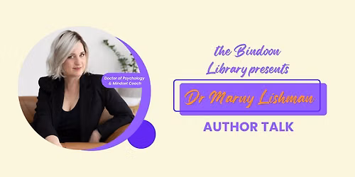 Dr Marny Lishman Author Talk