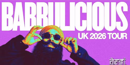 Manchester Asian Soc : BABBULICIOUS Live! | 27.03.26