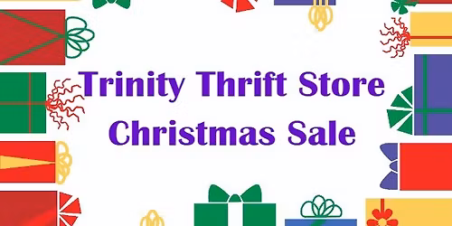 Thrift Store Christmas Sale