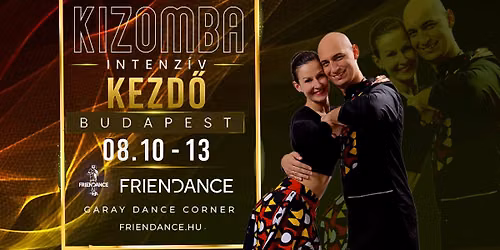 Intenz\u00edv KEZD\u0150 KIZOMBA ny\u00e1ri tanfolyam 4 alkalom