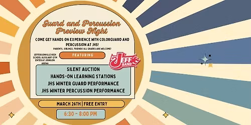 Guard and Percussion Preview Night