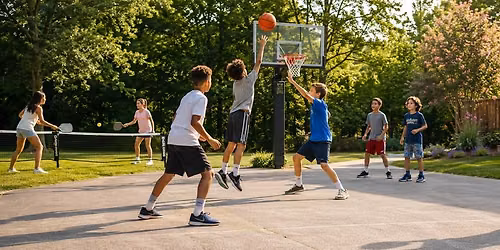 Gratis Skate- og rullesk\u00f8jter, basketball, pickleball, sy-v\u00e6rksted og masser af aktiviteter for b\u00f8rn