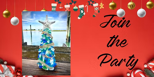 Light Up Sea Glass Tree