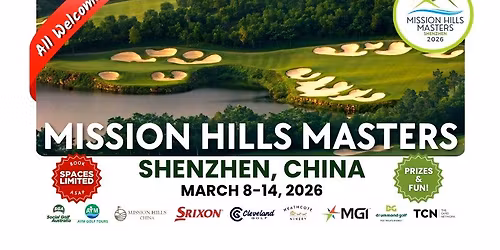 2026 Mission Hills Masters - Shenzhen