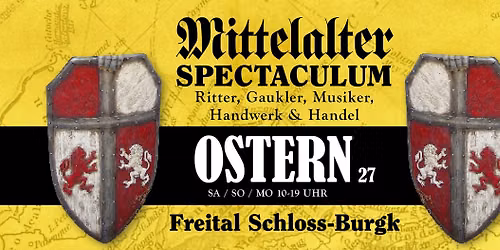 25. Mittelalterliches Osterspektakulum Freital Schloss-Burgk