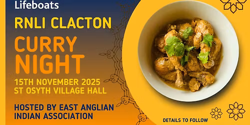 RNLI Clacton Curry Night