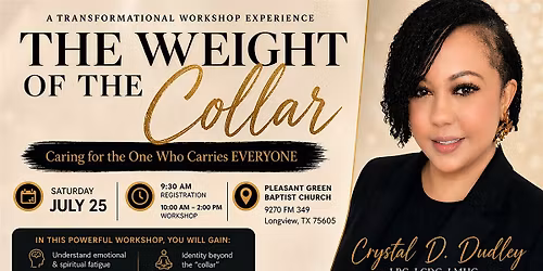 The Weight of the Collar: Caring for the One who Carries EVERYONE