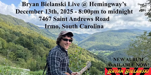 Bryan Bielanski Live @ Hemingway's