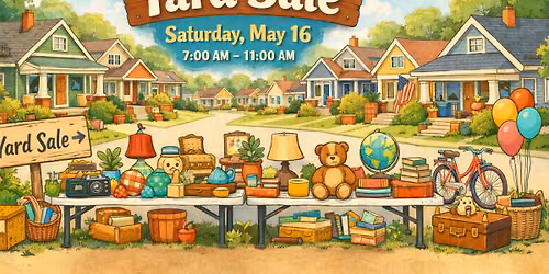 SAVE THE DATE:  Five Points Historic District Annual Yard Sale