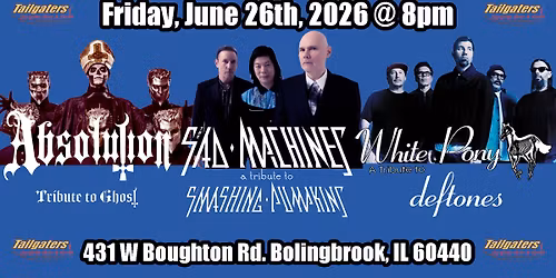 Tributes to Ghost, The Smashing Pumpkins, and Deftones at Tailgaters