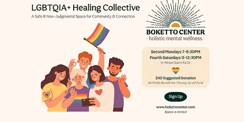 LGBTQIA+ Healing Collective with Angelina Brown, LMSW, CCTP