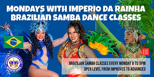 Brazilian Samba Weekly Classes to Live Drums