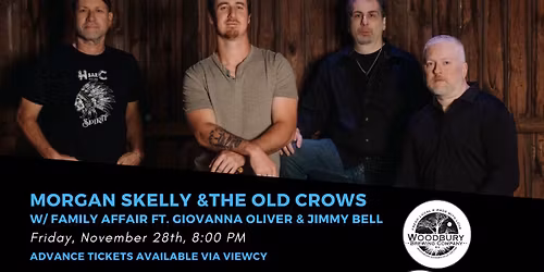 Morgan Skelly and the Old Crows w\/ Family Affair at the Woodbury Brewing Company