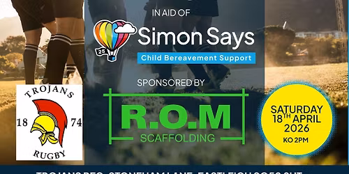 The R.O.M. Scaffolding Simon Says Charity Rugby Match