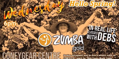 \ud83d\udc52 WEDNESDAY ZUMBA GOLD\u00ae with Debs