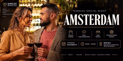 Singles Dating Night Amsterdam: Meet up to 70 Singles