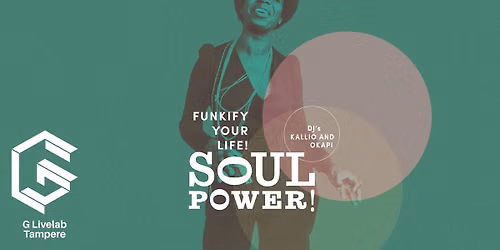 Soul Power G Livelabin terassilla - DJ's Kallio & Okapi (free)