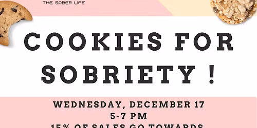 The Sober Life Crumbl Cookie Fundraiser