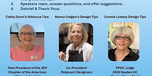 Nine Floral Design Tips with Three Designers