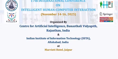 17th International Conference on Intelligent Human-Computer Interaction (IHCI-2025)