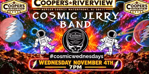 Cosmic Wednesdays at Cooper's Riverview with Cosmic Jerry Band